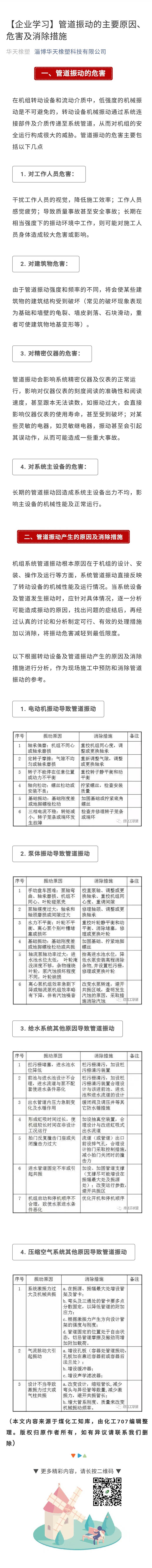 管道震动