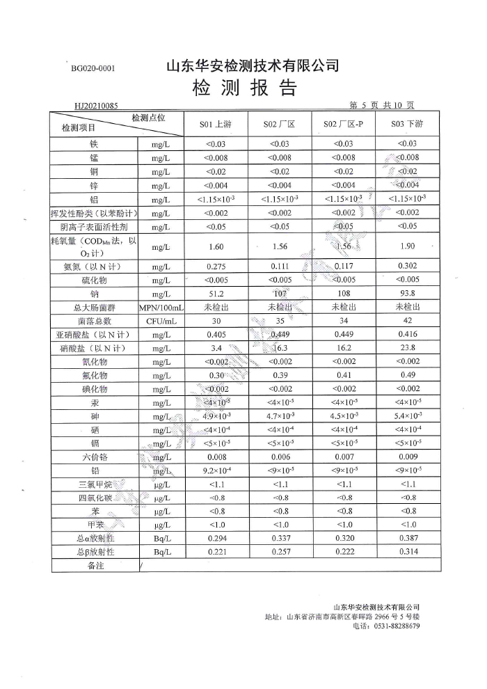 土壤地下水检测报告-7